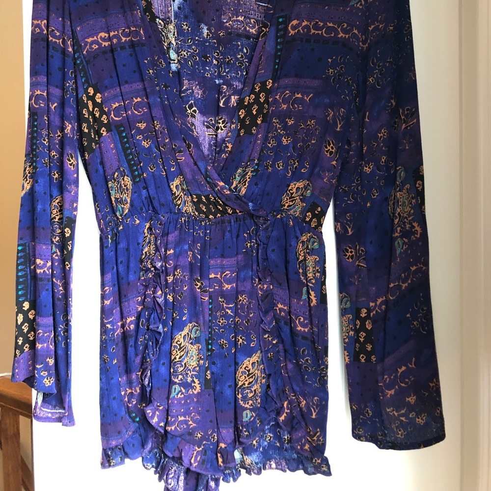 Long sleeve romper